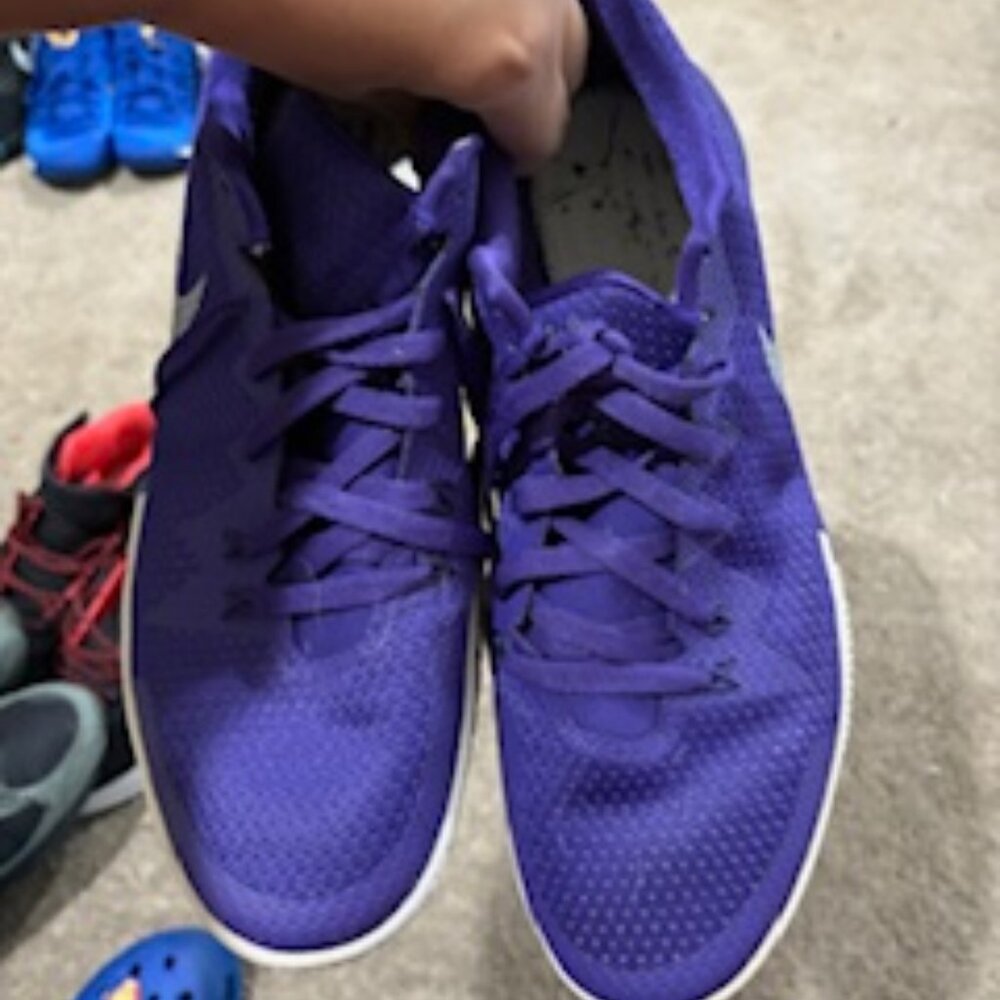 Nike Zoom Purple Basketball Shoes Size 13 | Men’s Athletic Sneakers